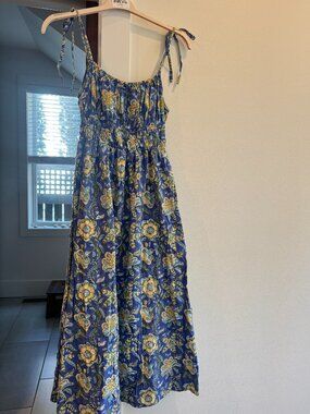 Madison Mathews Floral Paisley Dress